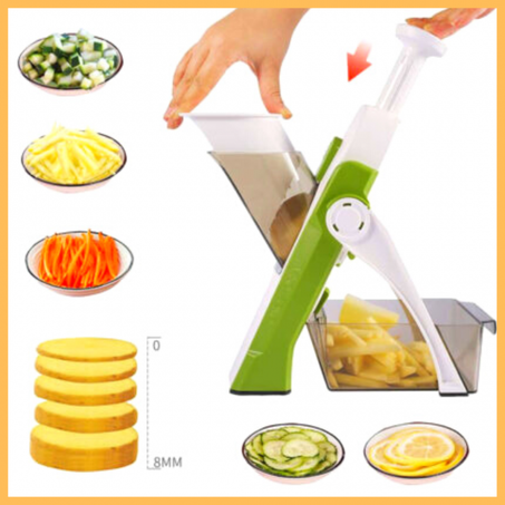 SUPER COUPE-LÉGUMES DE CUISINE INTELLIGENT 5 EN 1