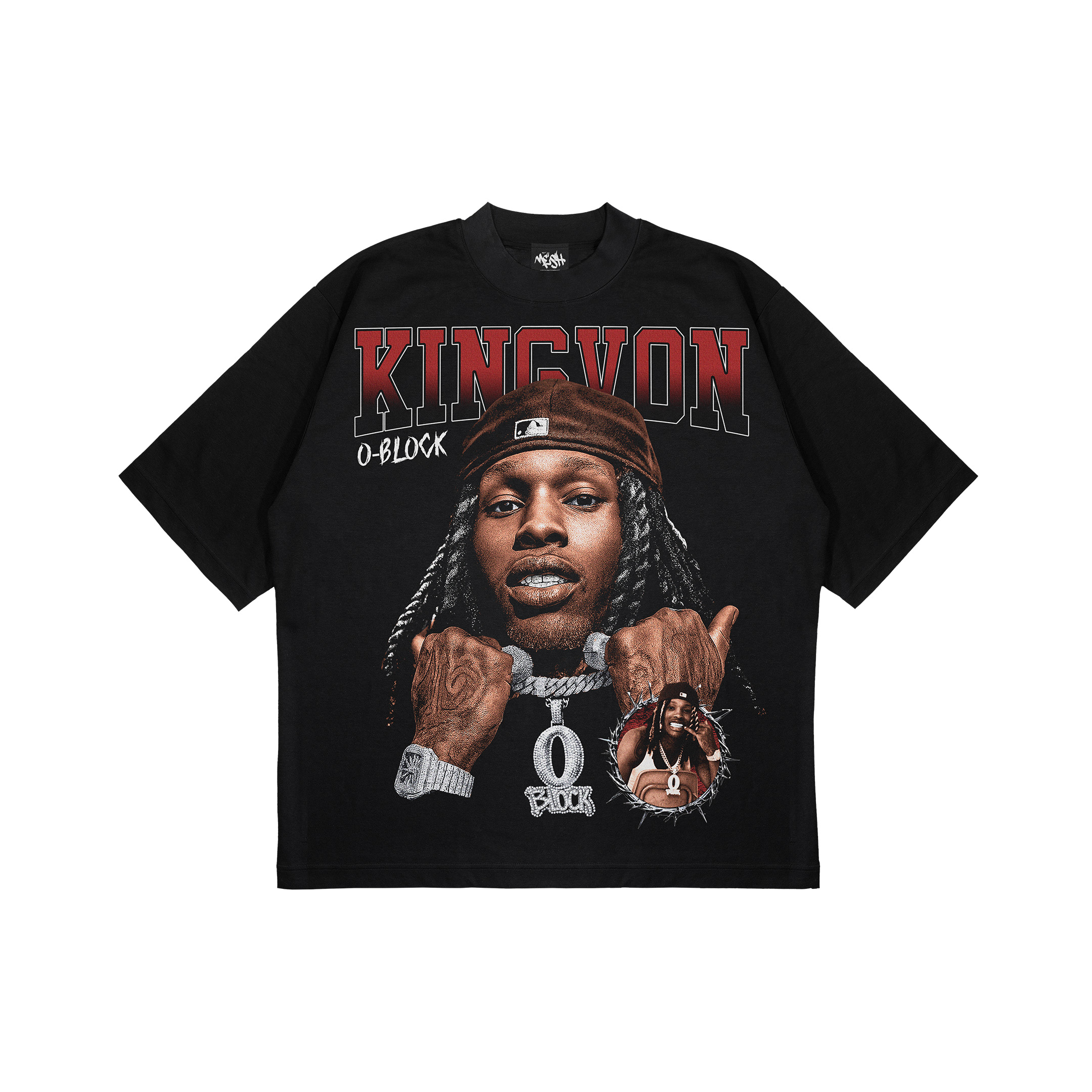 King Von Oversized T-Shirt – O’Block Legend Rap Tribute Tee