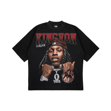 King Von Oversized T-Shirt – O’Block Legend Rap Tribute Tee