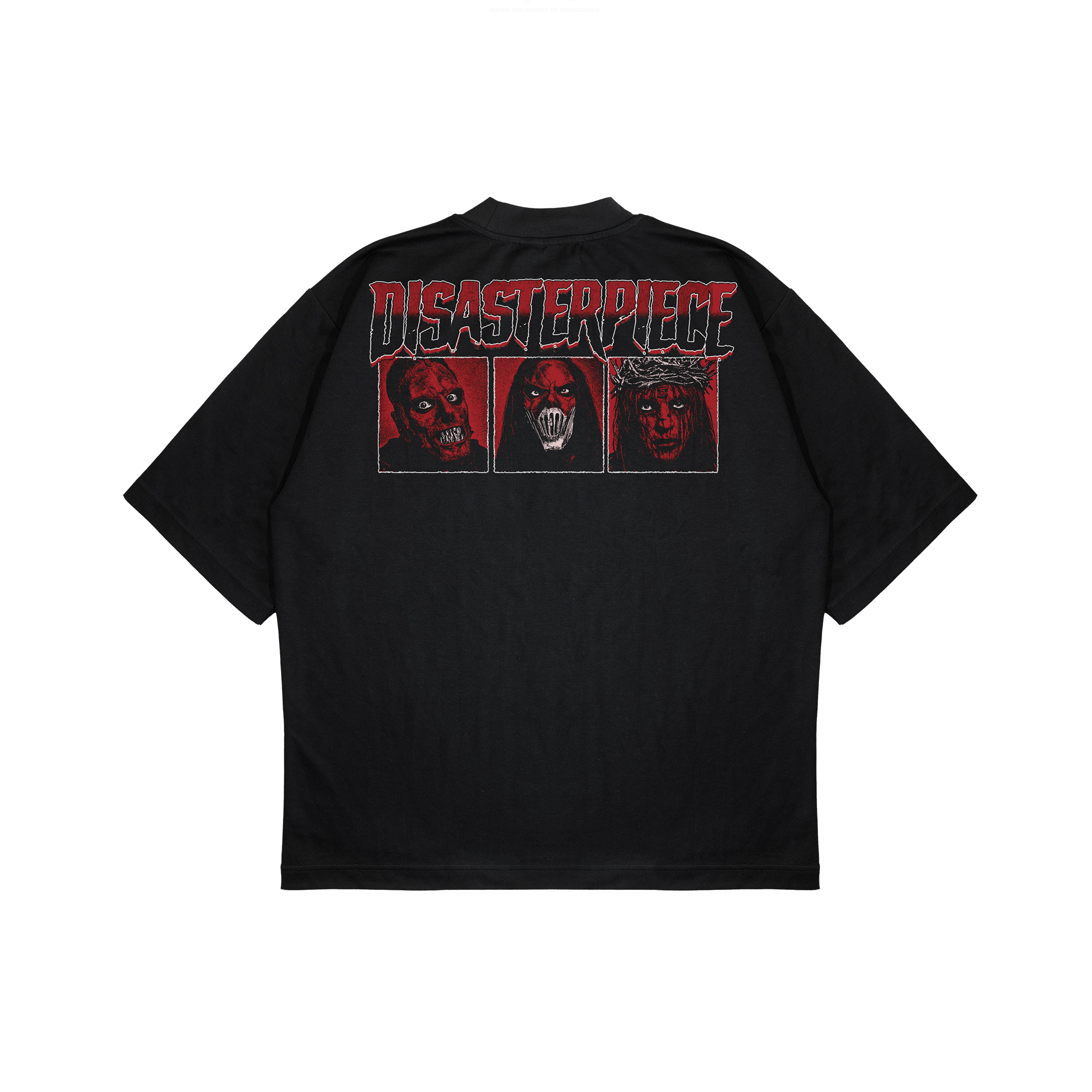Slipknot Oversized T-Shirt – Heavy Metal Masked Band Graphic Tee