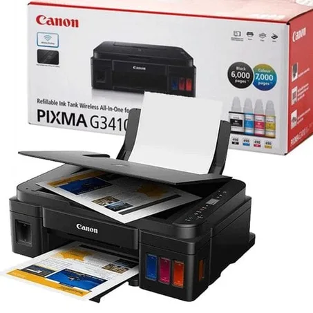 Imprimante Canon PIXMA G3410 multifonction à réservoirs rechargeables