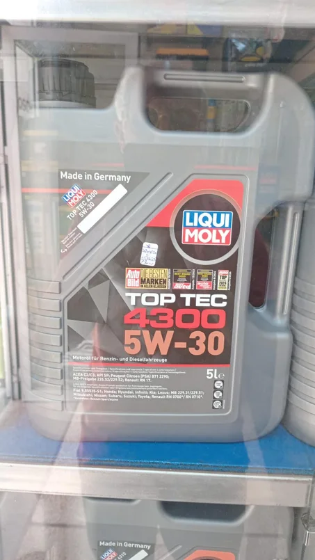 liqui moly top tech 4300 5 litres