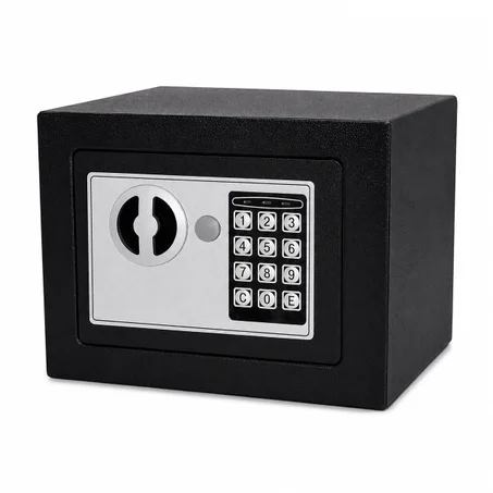 coffre fort 18*24*19 noir 2.8kg التوصيل مجاني