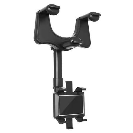 Support De Téléphone Multifonction Rotatif À 360° Pour Rétroviseur De Voiture