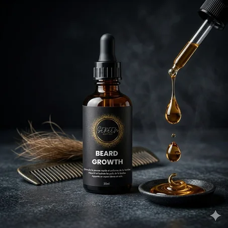 زيت تكبير اللحية