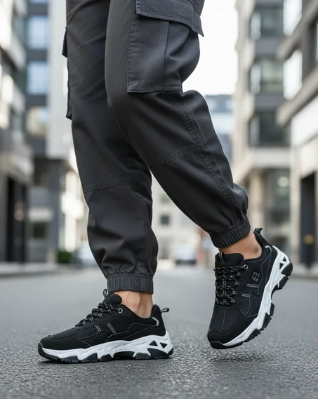 Chaussure d'hiver de bonne qualité NOIR