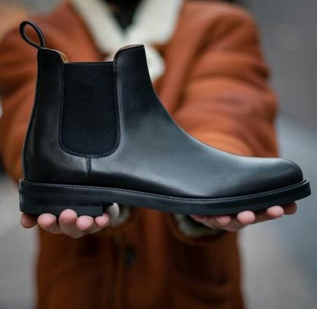 K 3 Boots Homme - Cuir Noir