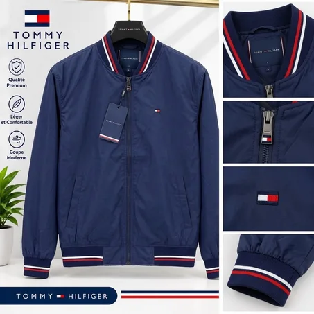 Jacket homme de bonne qualité bleu marine