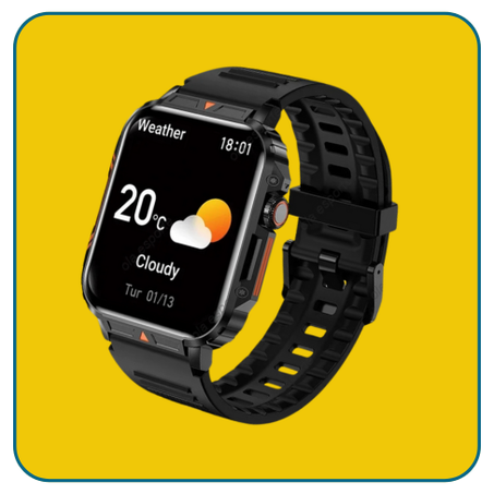 ساعة مساعدة على حماية الصحة