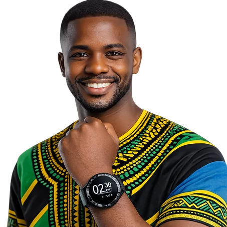 Saa janja mpya WH8 yenye skrini ya inchi 1.32, simu za Bluetooth, uchezaji wa muziki, na ufuatiliaji wa mapigo ya moyo na usingizi.