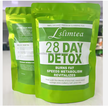 الشاي الأخضر ديتوكس لتنحيف الجسم