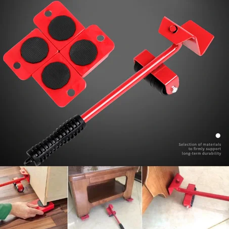 Outils de Déplacement FurniLifter™ Pour Meubles Objets Lourds (5 Pièces)