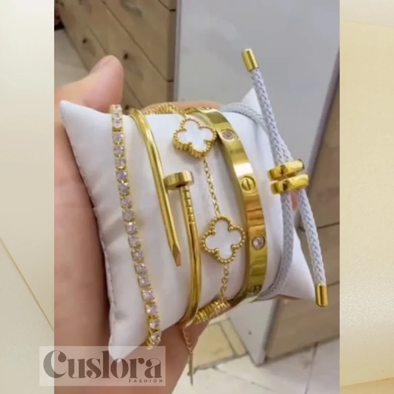 Ensemble Bracelets Luxe Cuslora (5 pcs)