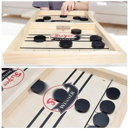 Jeu De Societe Hockey Baby-foot Entre Les Amis Ou La Famille (c)