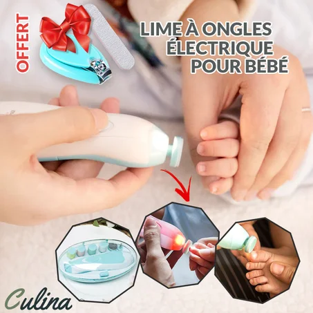 Coupe-ongles Électrique Multifonctionnel Pour Bébés Et Adulte 8 Pièces (Original Nouvelle Génération) (c)