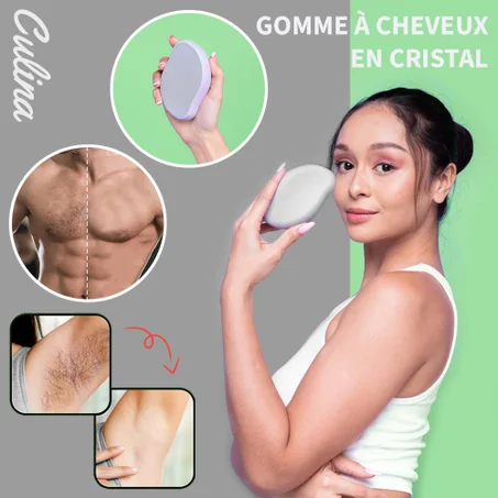 Épilateur Magic En Cristal Sans Douleur Réutilisable Pour Homme Et Femme (Effet Peau Lisse) (c)