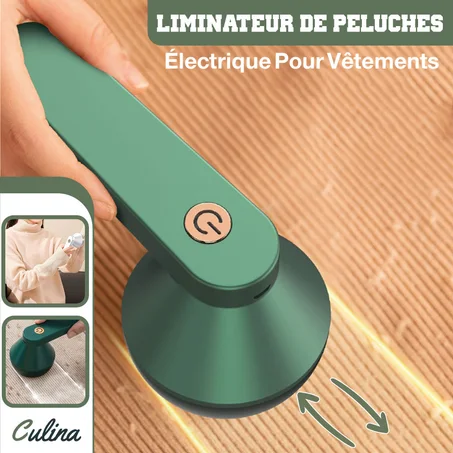 Rasoir À Peluche Usb Rechargeable Sans Fil Pour Tout Types De Tissus De Vêtements.