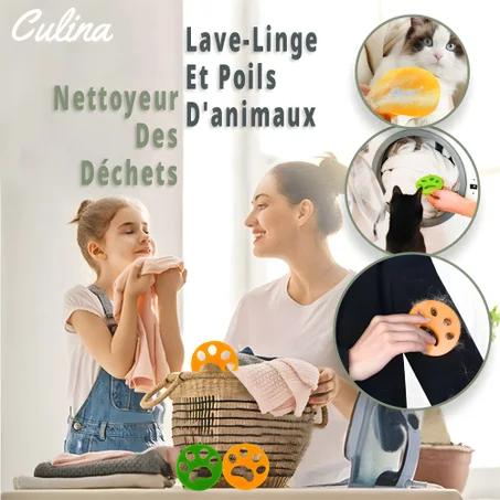 Nettoyeur Des Déchets Lave-Linge Et Poils D'animaux (c)