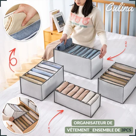 Organisateur De Vêtement Pour Placard (Haute Qualité) (c)