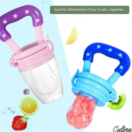 Tétine d'Alimentation Et Poussée Dentaire Pour Bébé (Sans BPA) (c)