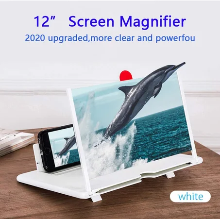 مكبر شاشة 12 بوصة للهاتف الذكي