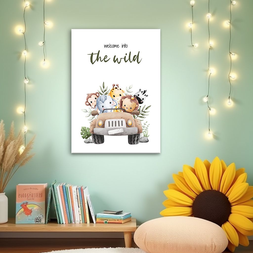 Animals in Car – Into the Wild