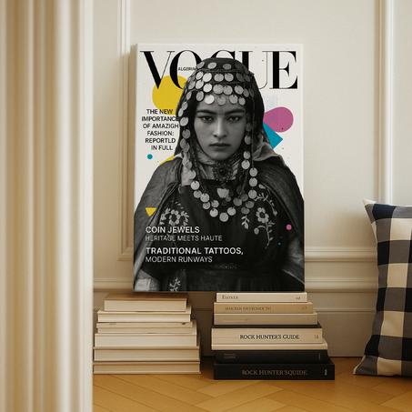 Fille Kabyle - Couverture Vogue