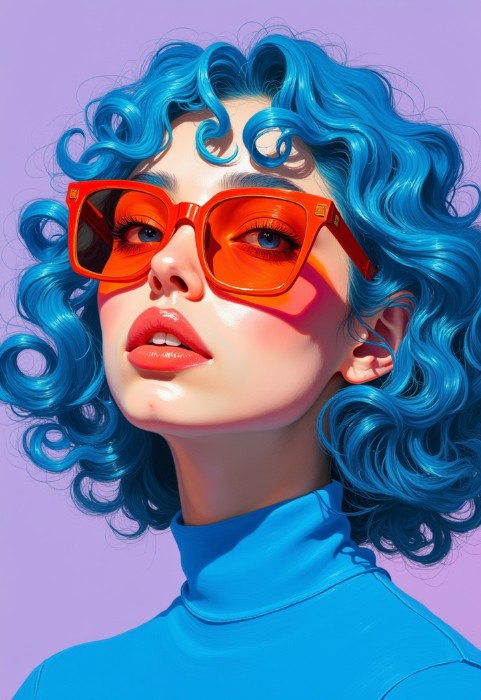 Blue Curls