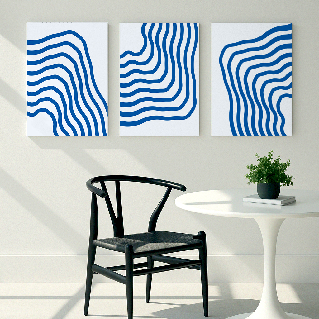 Lot 3 Tableaux - Waves