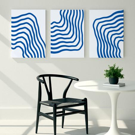 Lot 3 Tableaux - Waves