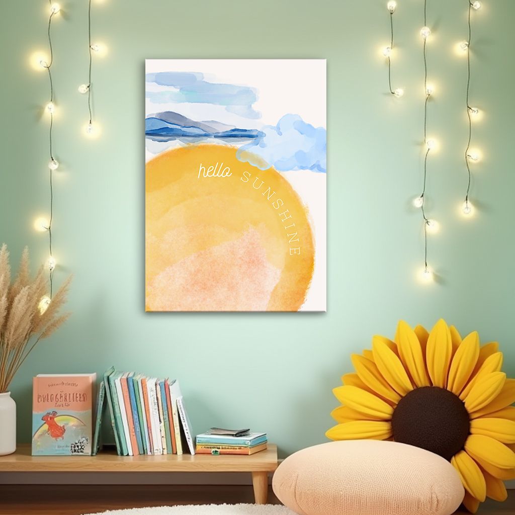 Sunrise Abstract Landscape
