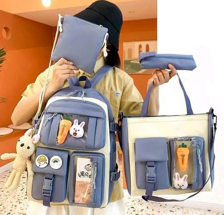 حقيبة لولي ستايل-5قطع في طقم واحد +  نونوس هدية+تخفيضات 24ساعة سارعو قيل نفاذ الكمية