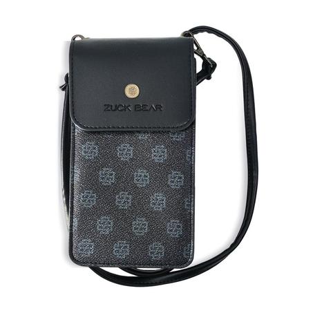 Zuckbear Gerald Series Leather Phone Bag - Black