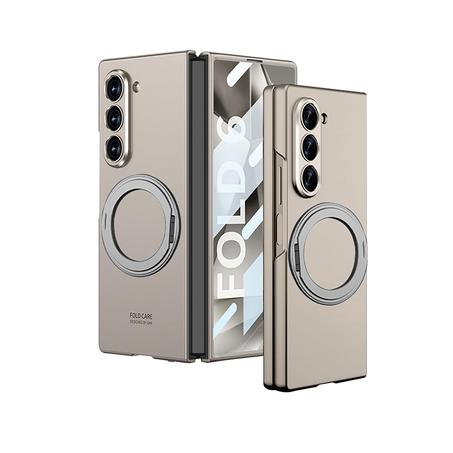 Rotating Magnetic Ring Frosted Galaxy Z Fold 6 Case