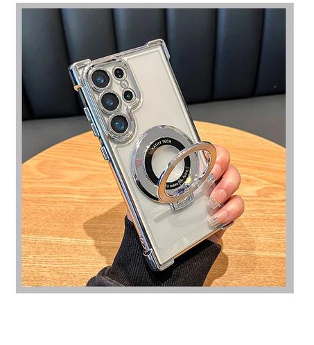 Galaxy S Series  Anti-Knock Magnetic Case with Stand