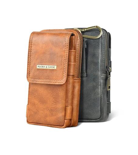 Multifunctional Leather Waist Bag