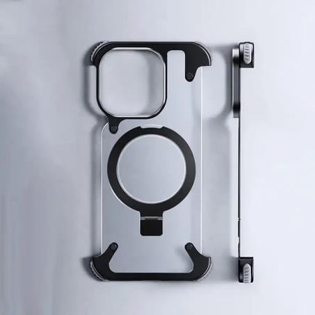 Magnetic Metal Bumper Aluminum Frame iPhone Case