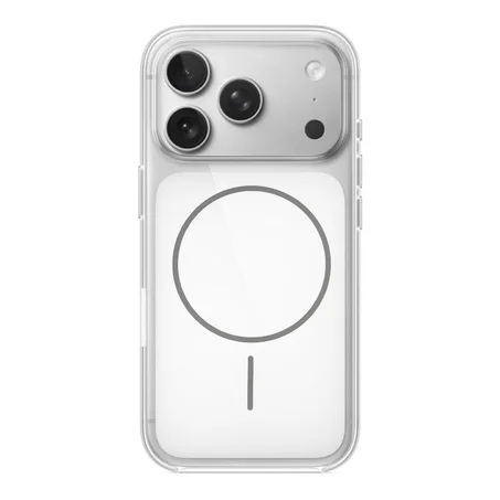 iPhone 17 Pro Max Original Le Prius Bombay MagSafe Case  - (WHITE CLEAR)