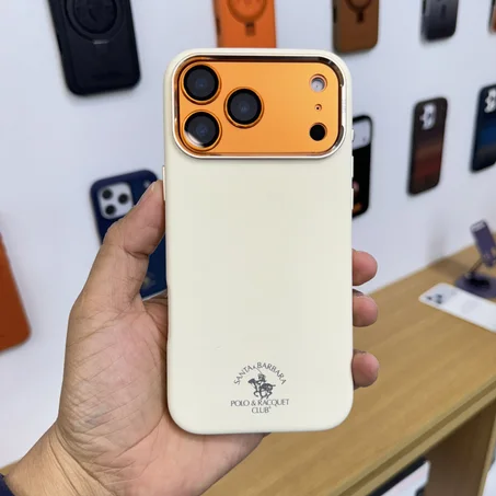 iPhone 17 Pro Max Original Santa Barbara Polo Racquet Club SIMON SERIES - (BEIGE)