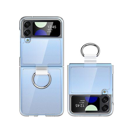 Coque transparente Galaxy Z Flip 4 / 3 avec Ring