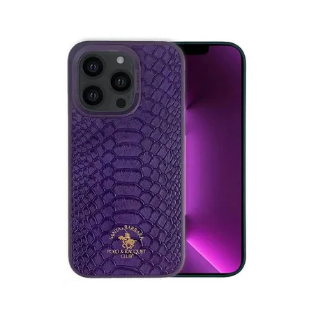 iPhone 14 Coque - Santa Barbara Genuine Leather Case KNIGHT Series