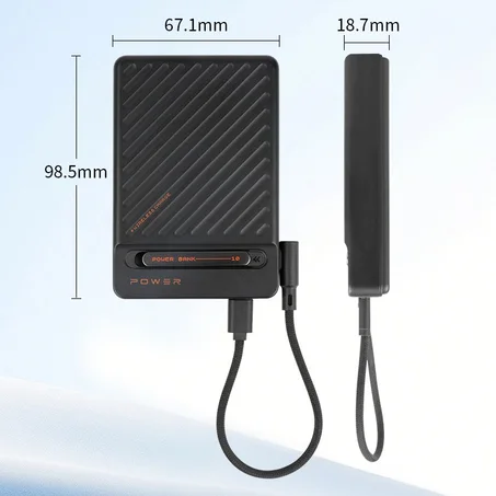 Power Bank 10000 mAh Magnetic Fast Charging Foldable Stand Portable Charger