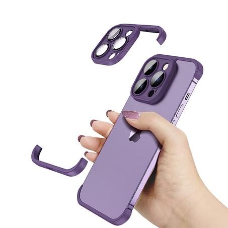 Luxury Corner Edge Pad Lens Protector iPhone Case