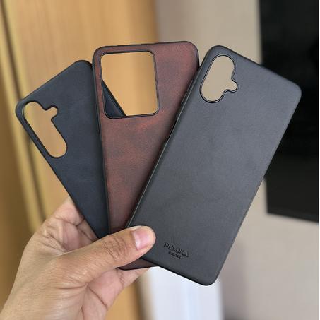 PULOKA Leather Slim Phone Case