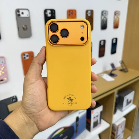 iPhone 17 Pro Max Original Santa Barbara Polo Racquet Club SIMON SERIES - (WARM YELLOW)