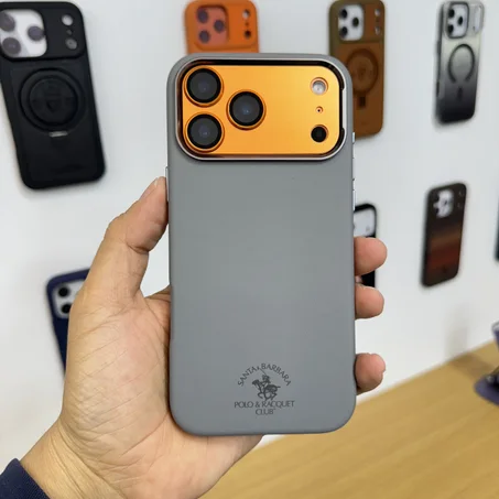 iPhone 17 Pro Max Original Santa Barbara Polo Racquet Club SIMON SERIES - (GRAY)