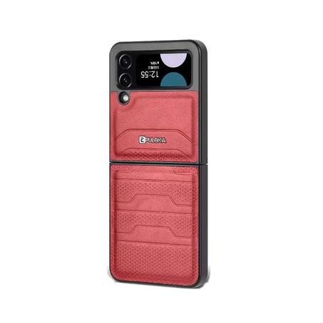 Coque de luxe en cuir pour Samsung Z Flip 4