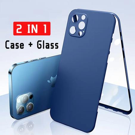 Coque 2in1 protection 360° Avant et Arrière double face