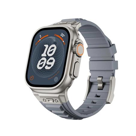 Luxury Titanium Redefine Silicone Strap