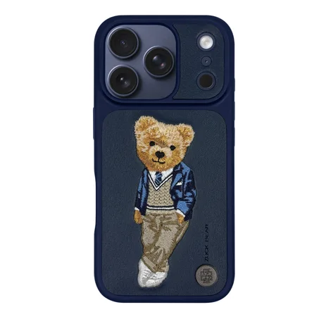 iPhone 17 Pro Max Original Zuck Bear LONDON CLASSIC SERIES - (BLUE)